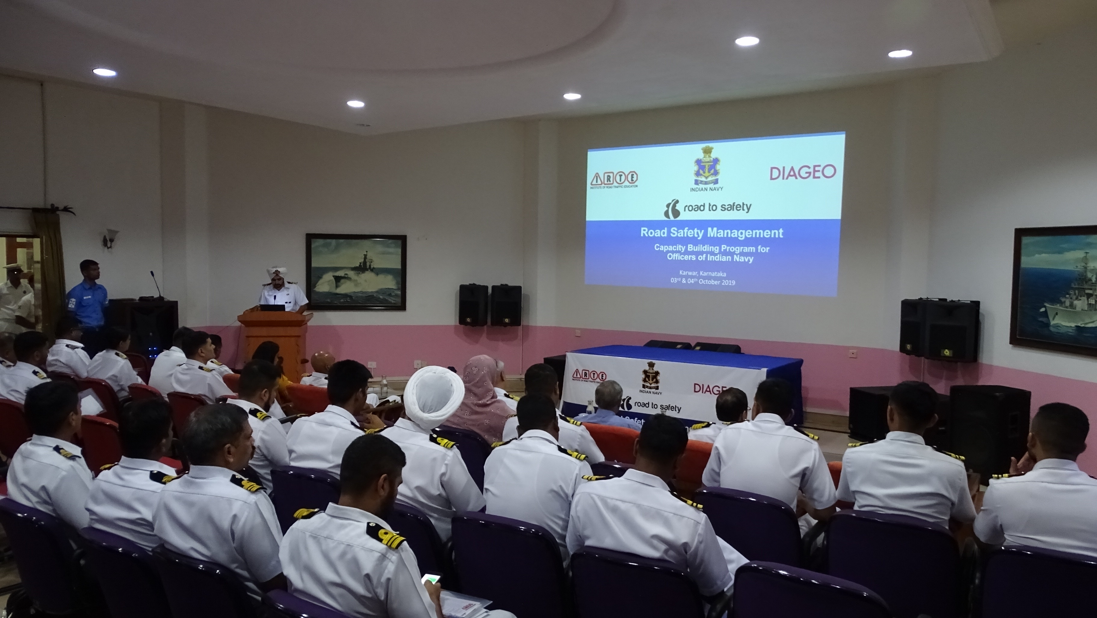 Diageo India together with IRTE extends capacity-building training to the Indian Navy in Karnataka